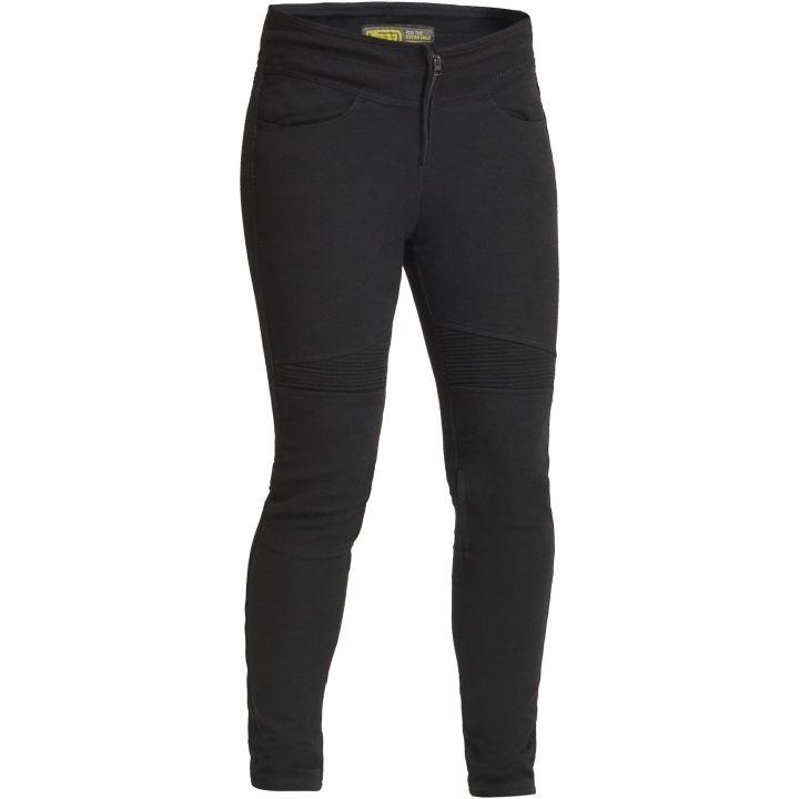MC-Byxor Dam Alva Leggings Svart LINDSTRANDS 38 – bild 2