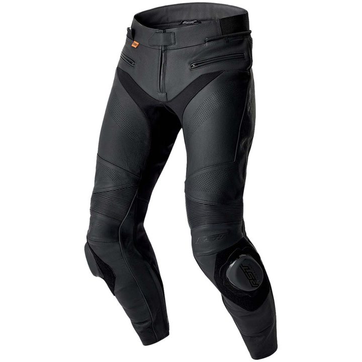 MC-Byxor Dam Läder D3O Svart RST XXL – bild 2