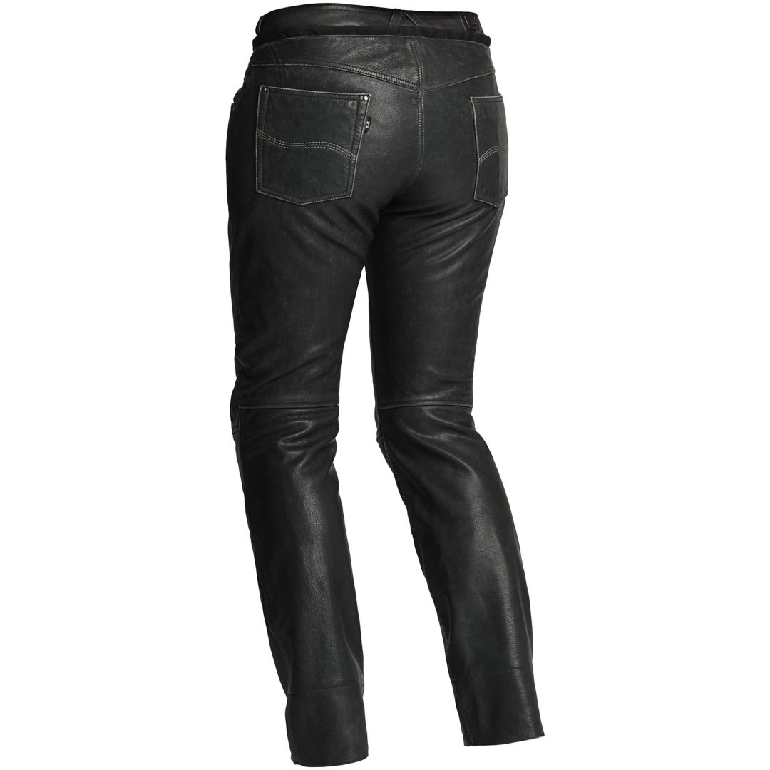 MC-Byxor Dam SETH PANTS LADY Svart HALVARSSONS 34 – bild 2