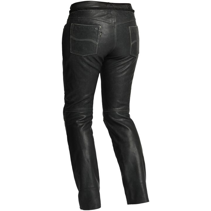 MC-Byxor Dam SETH PANTS LADY Svart HALVARSSONS 34 – bild 2