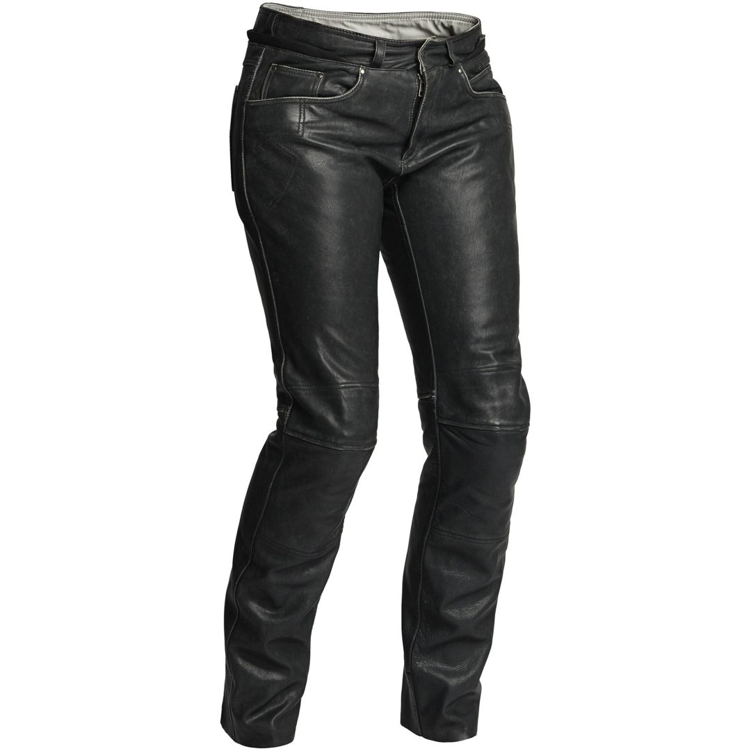 MC-Byxor Dam SETH PANTS LADY Svart HALVARSSONS 34 – bild 3