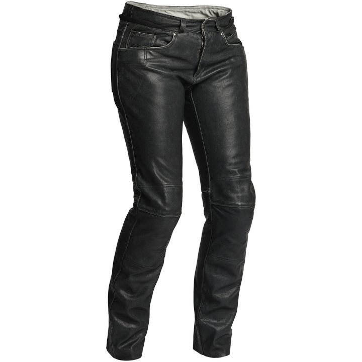 MC-Byxor Dam SETH PANTS LADY Svart HALVARSSONS 34 – bild 3