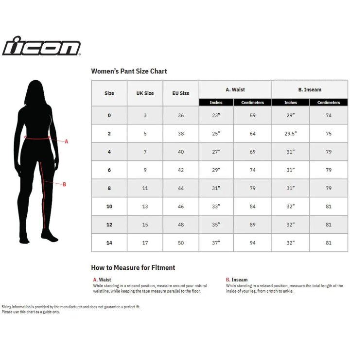 MC-Byxor Dam Tuscadero 2 Sport Svart ICON XS – bild 7