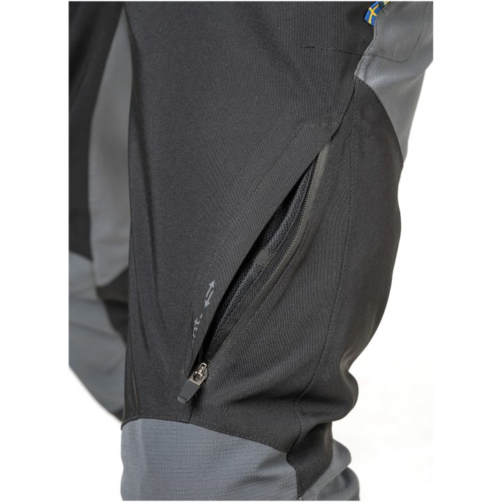 MC-Byxor Lofsdalen Textil Svart/Stålgrå Lindstrands 48 – bild 6