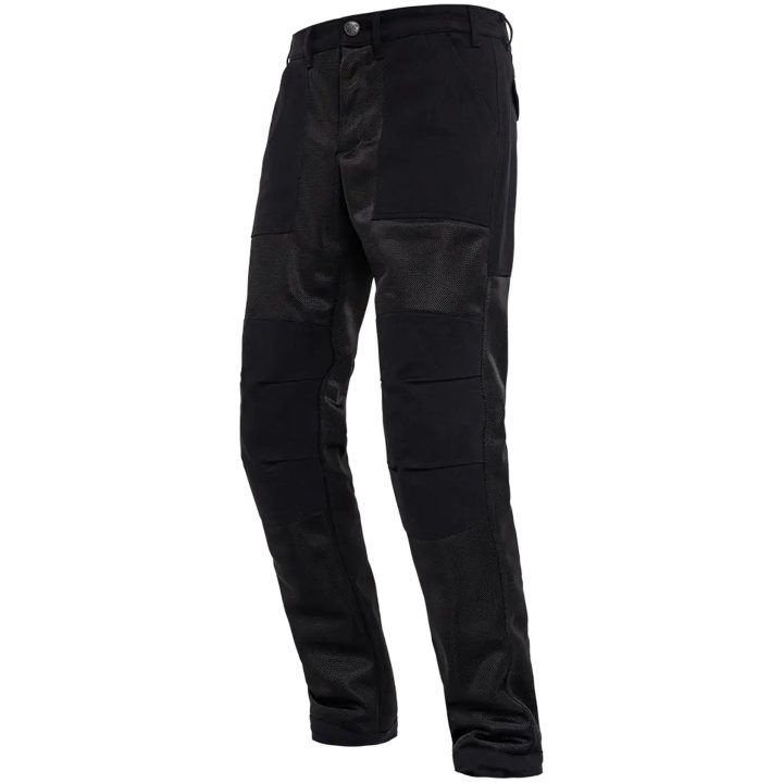 MC-Byxor Mesh Riding Textil Svart JOHN DOE 32/32 – bild 3