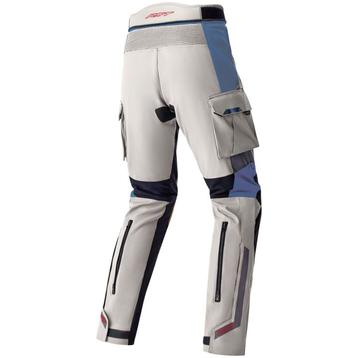 MC-Byxor Pro Series Adventure D3O Textil Silver Blå RST L – bild 3