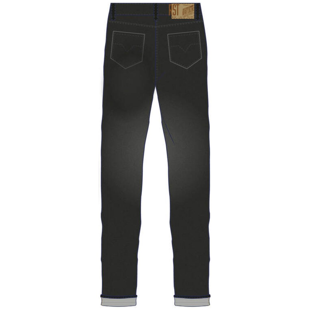 Mc-byxor Tapered-fit Förstärkta Svart RST uk30 – bild 2