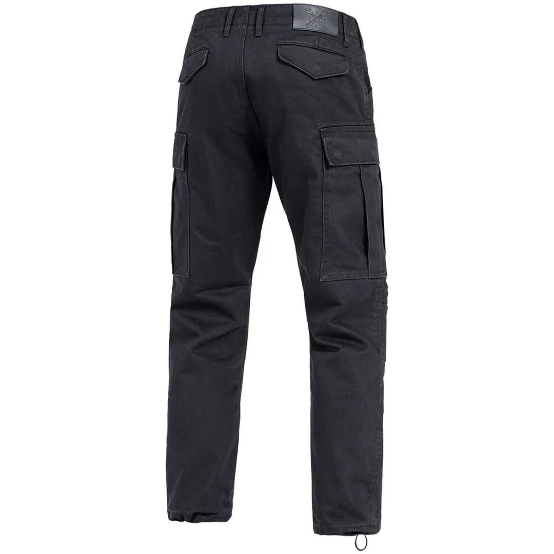 Mc-byxor Textil Regular Cargo Mono Svart JOHN DOE 31/32 – bild 2