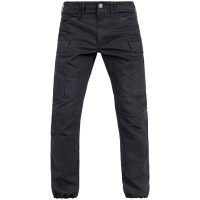 Mc-byxor Textil Regular Cargo Mono Svart JOHN DOE