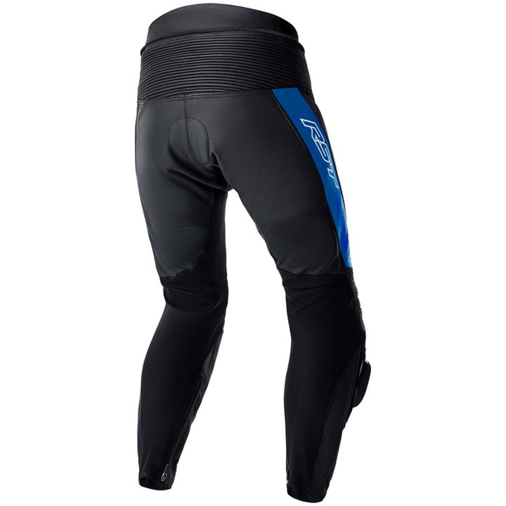 MC-Byxor Tractech Evo D3O Läder Svart Blå RST M – bild 3