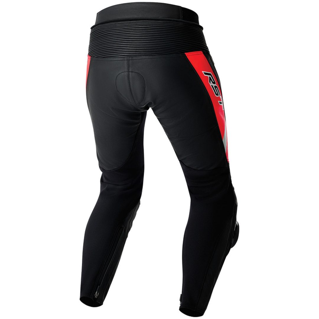 MC-Byxor Tractech Evo D3O Läder Svart Neonröd RST M – bild 3