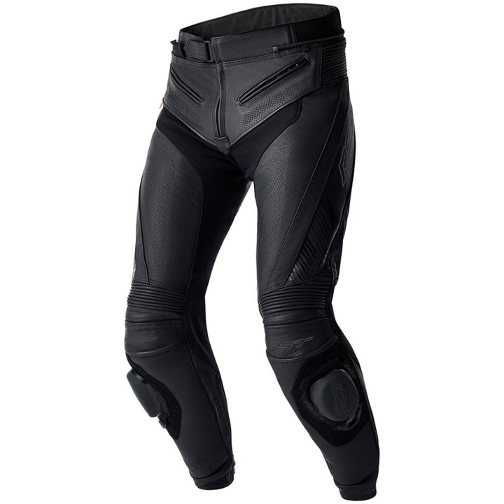 MC-Byxor Tractech Evo D3O Läder Svart RST M – bild 2