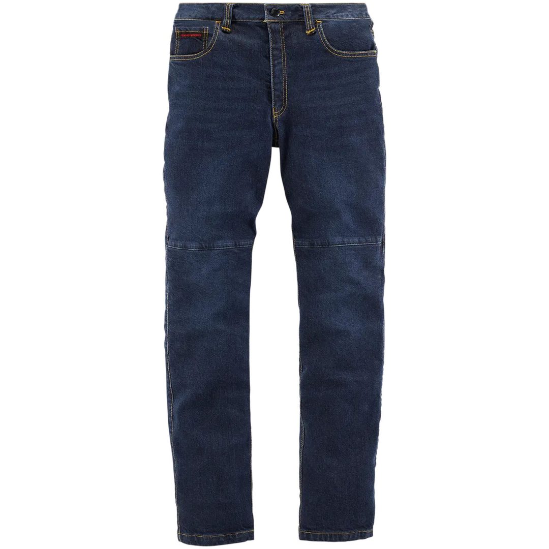 MC-Byxor Uparmor Sport Blå ICON 30