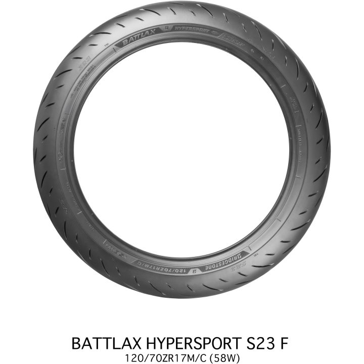 Mc-däck Bak Battlax Hypersport S23 BRIDGESTONE 120/70ZR17 – bild 3