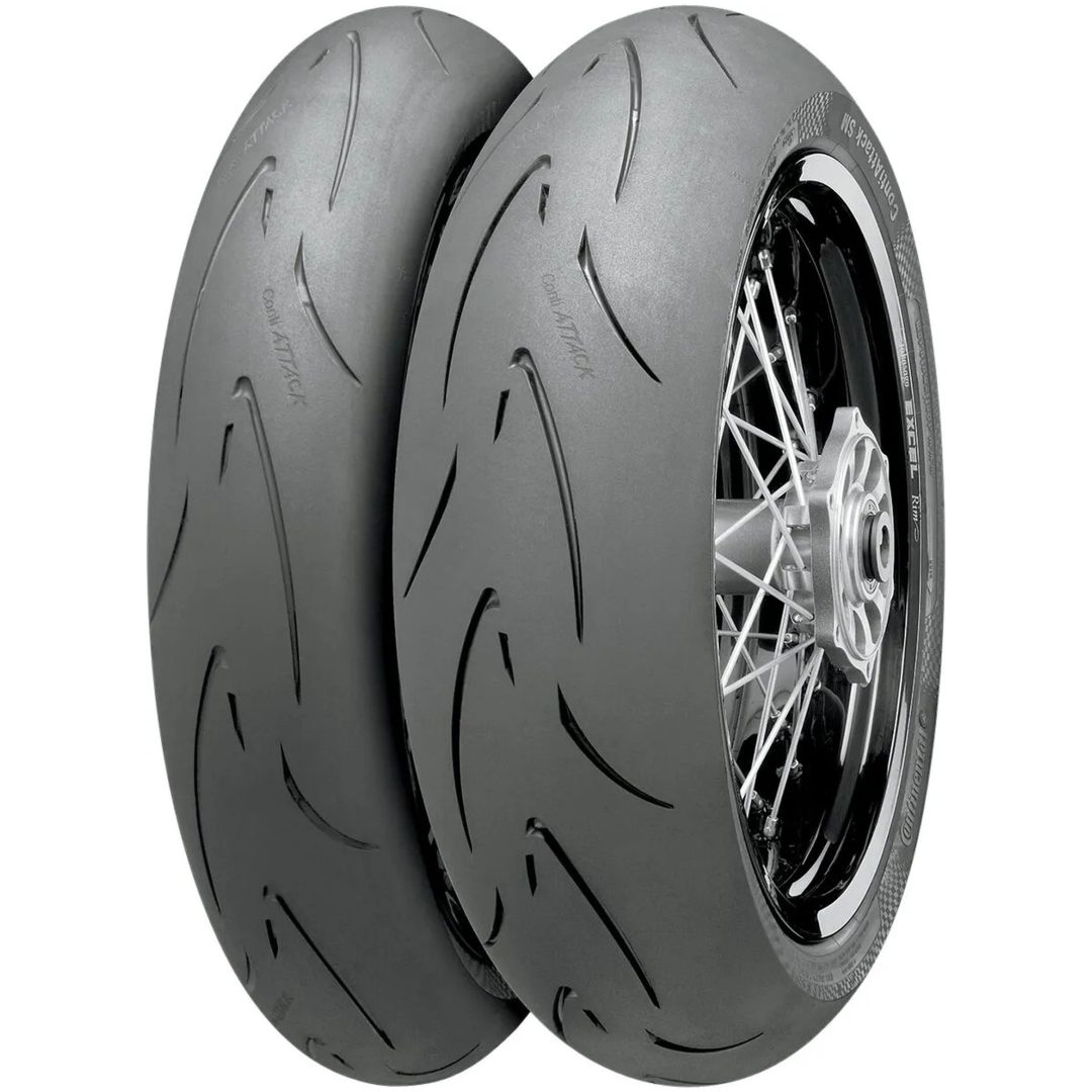 Mc-däck Bak Contisportattack 2 CONTINENTAL 120/70ZR17 – bild 2