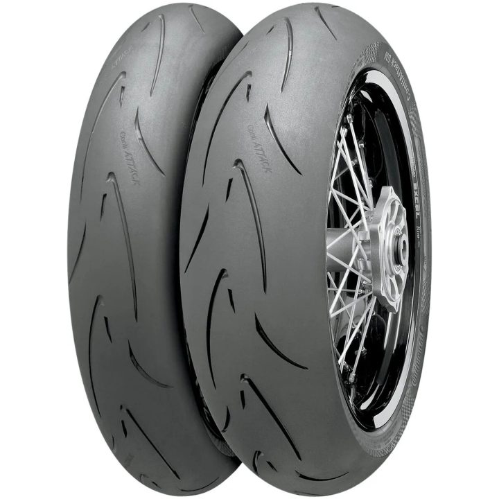 Mc-däck Bak Contisportattack 2 CONTINENTAL 120/70ZR17 – bild 2