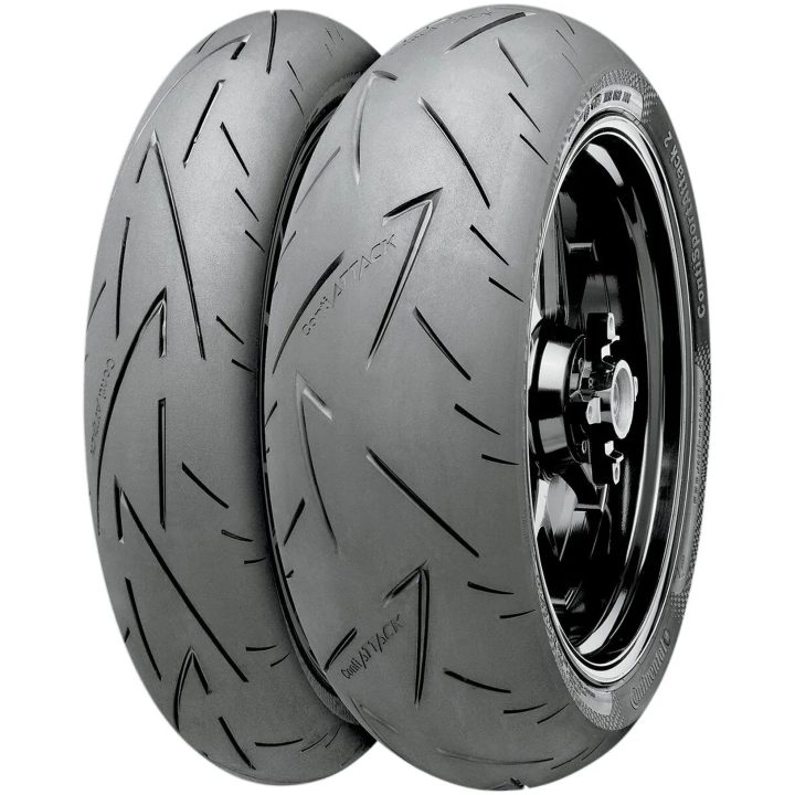 Mc-däck Bak Contisportattack 2 CONTINENTAL 120/70ZR17 – bild 3