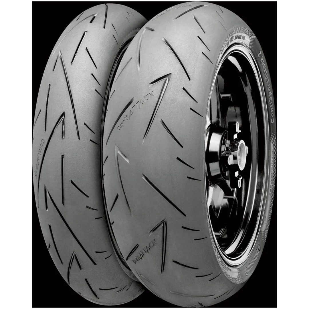 Mc-däck Bak Contisportattack 2 CONTINENTAL 120/70ZR17