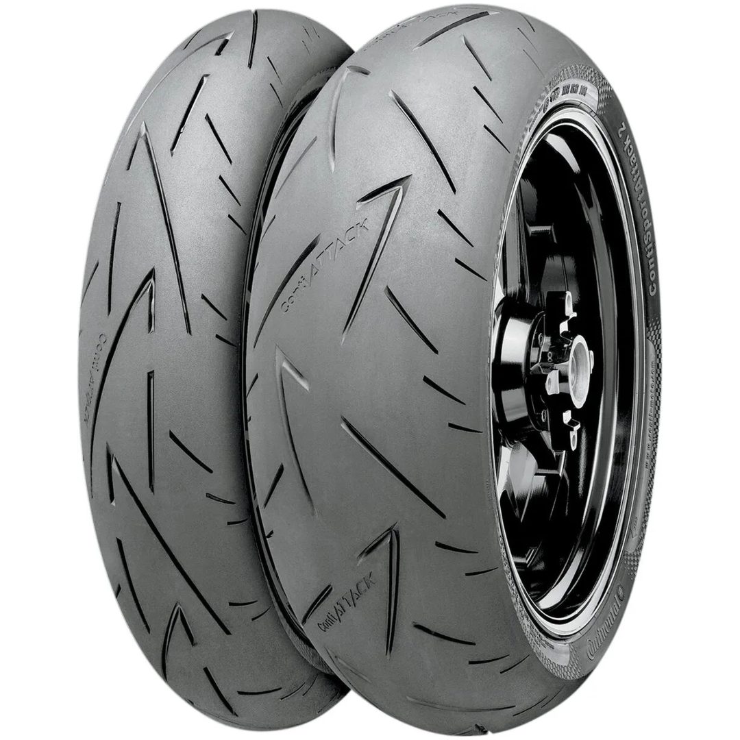 Mc-däck Bak Contisportattack 2 CONTINENTAL 190/50ZR17 – bild 2