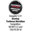 Mc-däck Bak D605 DUNLOP 90/90-21 – miniatyr 4