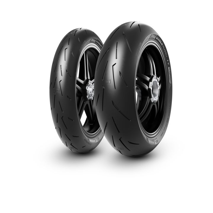 Mc-däck Bak Diablo™ Rosso Iv Corsa PIRELLI 120/70-17. 120/70ZR17 – bild 4