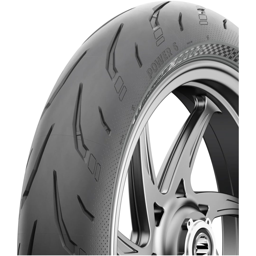 Mc-däck Bak Power 6 MICHELIN 110/70ZR17 – bild 2
