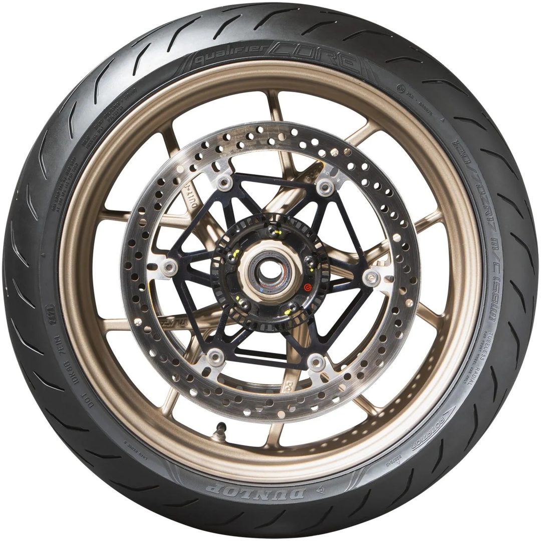 Mc-däck Bak Qualifier Core DUNLOP 120/70-17 – bild 3