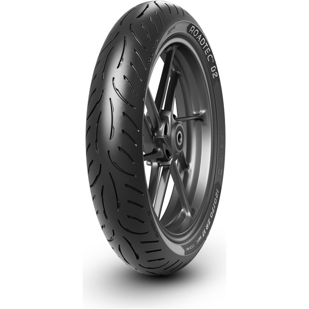 Mc-däck Bak Roadtec 02 Röd METZELER 110/80R19
