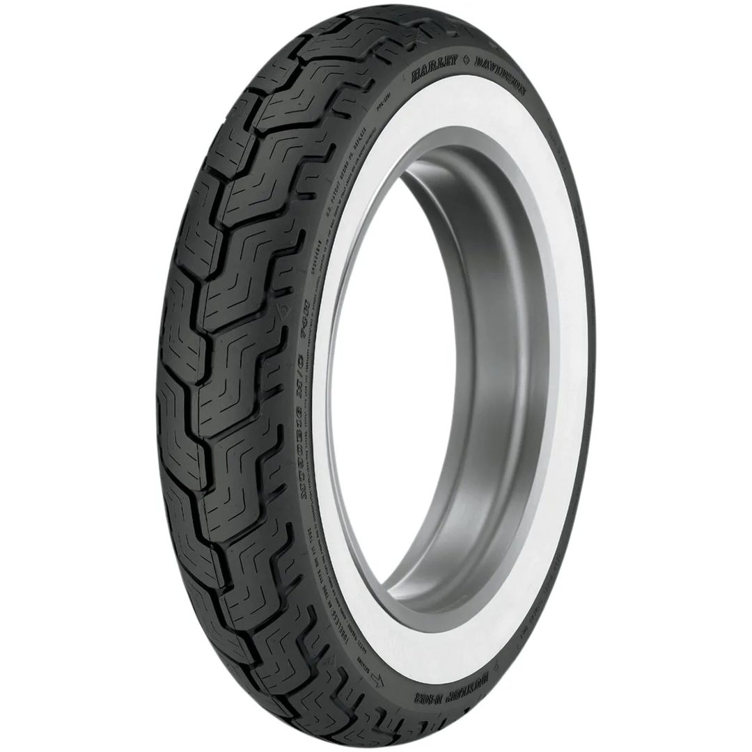 MC-Däck D402 Whitewall DUNLOP MU85B16 – bild 2