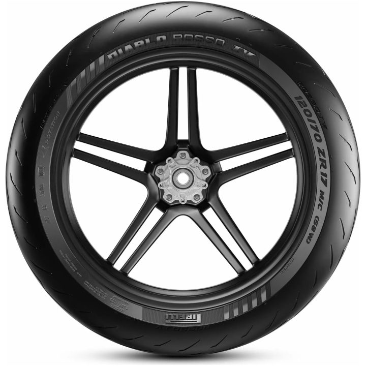 Mc-däck Fram Diablo Rosso Sport PIRELLI 70/90-17 – bild 2