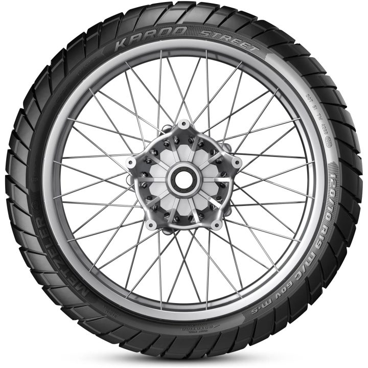 Mc-däck Fram Karoo Street METZELER 90/90-21 – bild 3