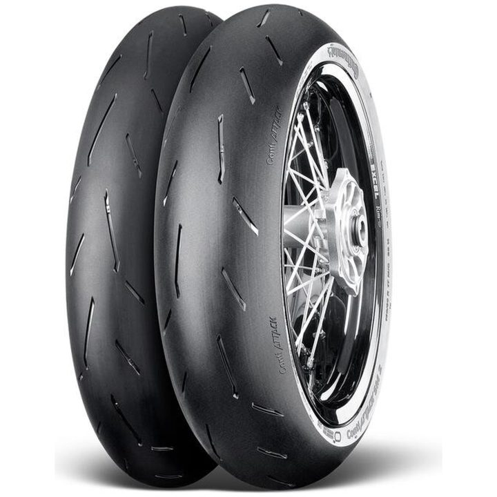 Mc-däck Hypersport Contiattack Sm 2 110/70-17 Fram CONTINENTAL – bild 2