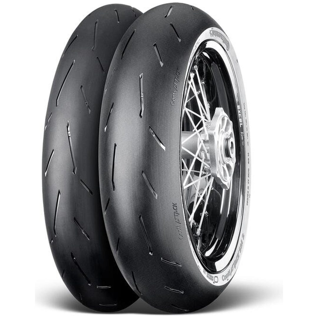Mc-däck Hypersport Contiattack Sm 2 110/70-17 Fram CONTINENTAL