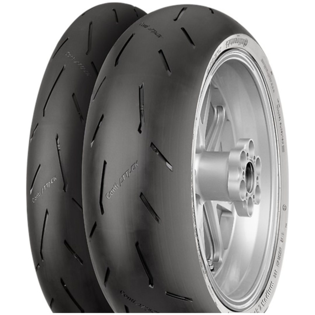 Mc-däck Racing Contiraceattack 2 190/55-17 Bak CONTINENTAL