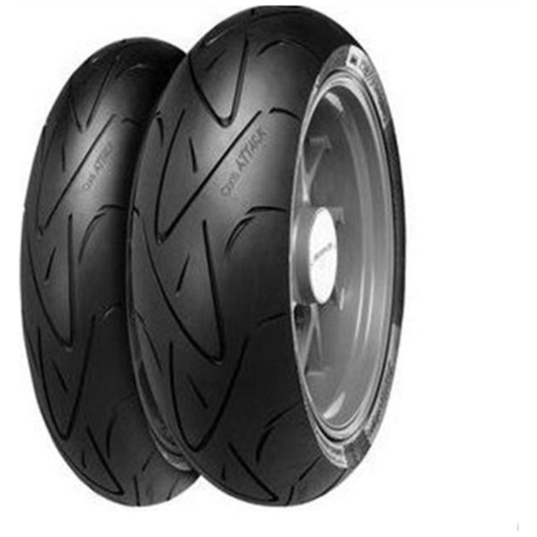 Mc-däck Sport Contisportattack 120/70-17 Fram CONTINENTAL