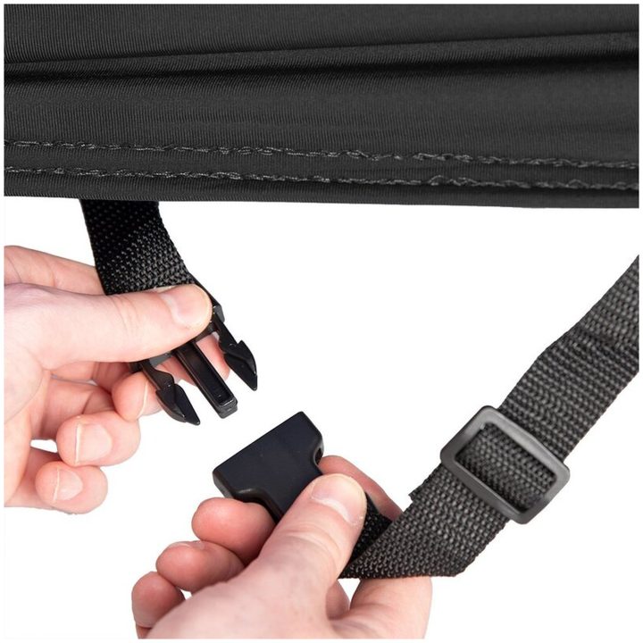 MC-Garageskydd Protex Stretch Medium Svart OXFORD – bild 2