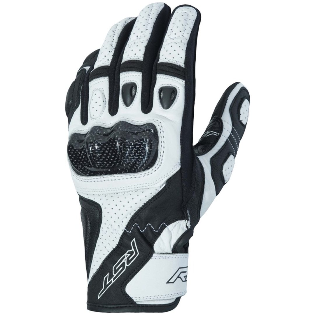 Mc-Handskar 2123 STUNT III CE Vit/Svart RST Small / 8