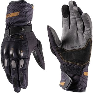 MC-Handskar ADV SubZero 5.5 Stealth Svart/Grå Leatt