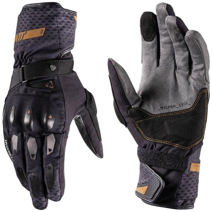 MC-Handskar ADV SubZero 5.5 Stealth Svart/Grå Leatt M / EU8 / US9 – bild 6