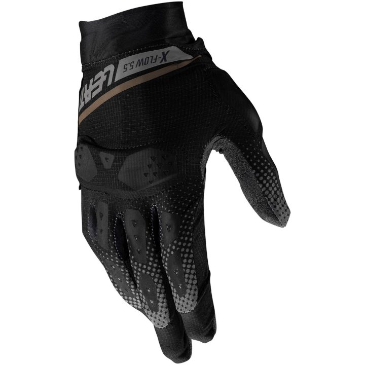 MC-Handskar ADV X-Flow 5.5 Short Svart/Grå Leatt M / EU8 / US9 – bild 5
