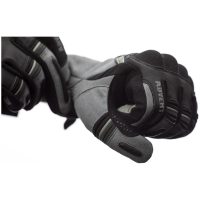 MC-Handskar Adventure-X CE Läder/Textil Grå RST