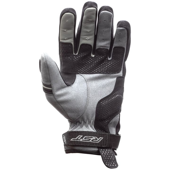 MC-Handskar Adventure-X CE Läder/Textil Grå RST s – bild 2