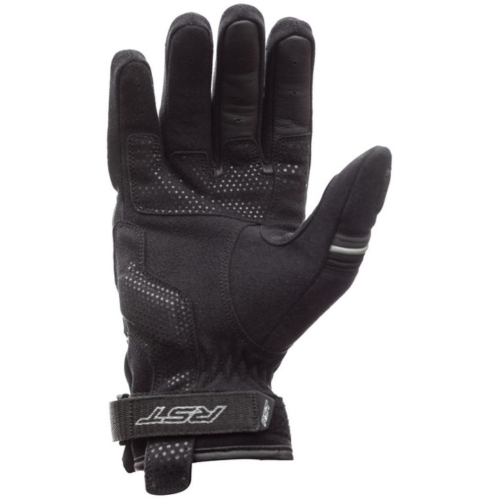 MC-Handskar Adventure-X CE Läder/Textil Svart RST M – bild 5