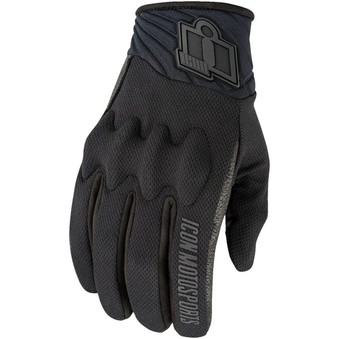 MC-Handskar Anthem3 Svart ICON Small