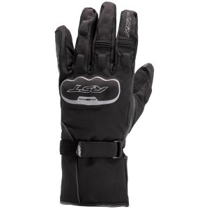 MC-Handskar Axiom Waterproof CE Läder/Textil Svart RST
