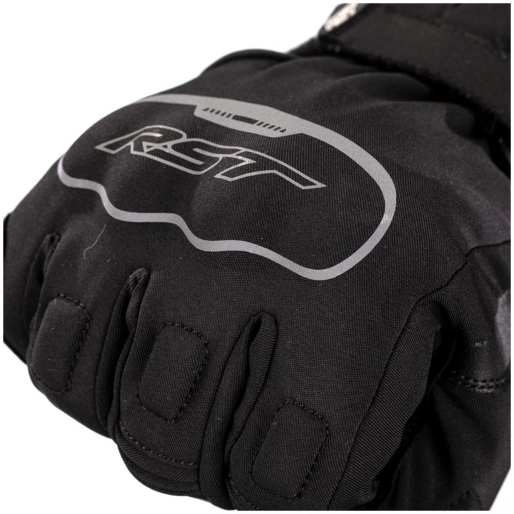 MC-Handskar Axiom Waterproof CE Läder/Textil Svart RST XS – bild 3