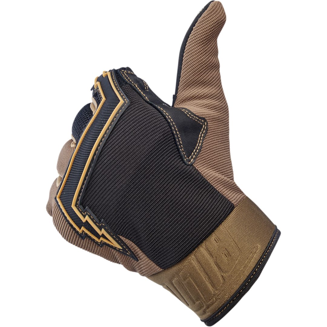 MC-Handskar Baja Brun BILTWELL XS – bild 7