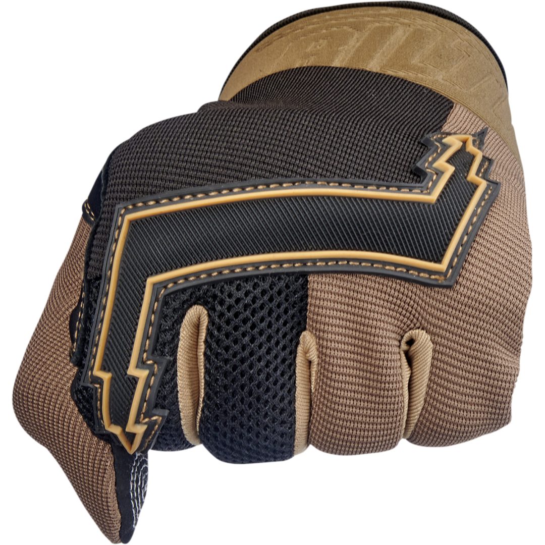 MC-Handskar Baja Brun BILTWELL XS – bild 4