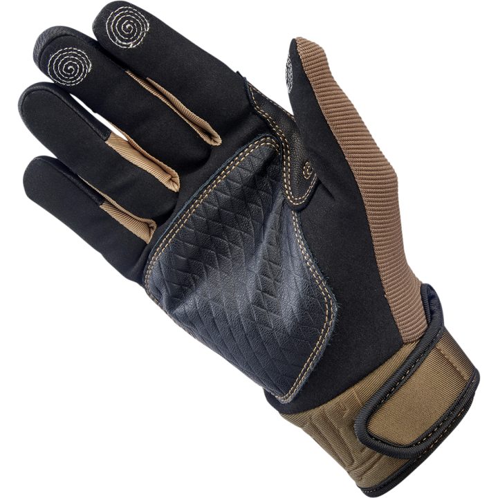 MC-Handskar Baja Brun BILTWELL XS – bild 3