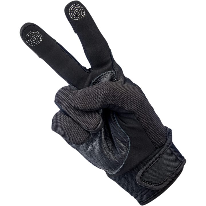 MC-Handskar Baja Svart BILTWELL XS – bild 9